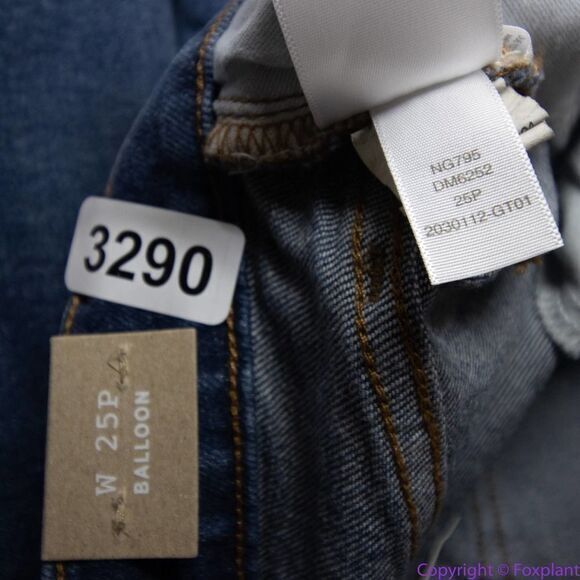 NEW Madewell Petite Balloon Jeans in Ellisboro Wash, P25 - Picture 12 of 16